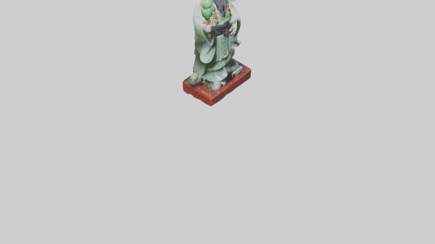 Jade Emperor statue model VR / AR / low-poly