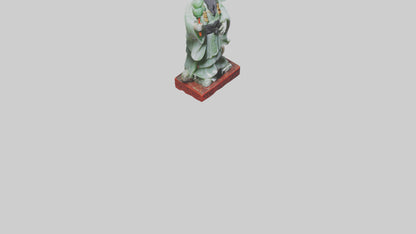 Jade Emperor statue model VR / AR / low-poly