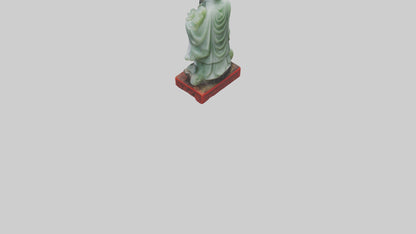 Jade Emperor statue model VR / AR / low-poly