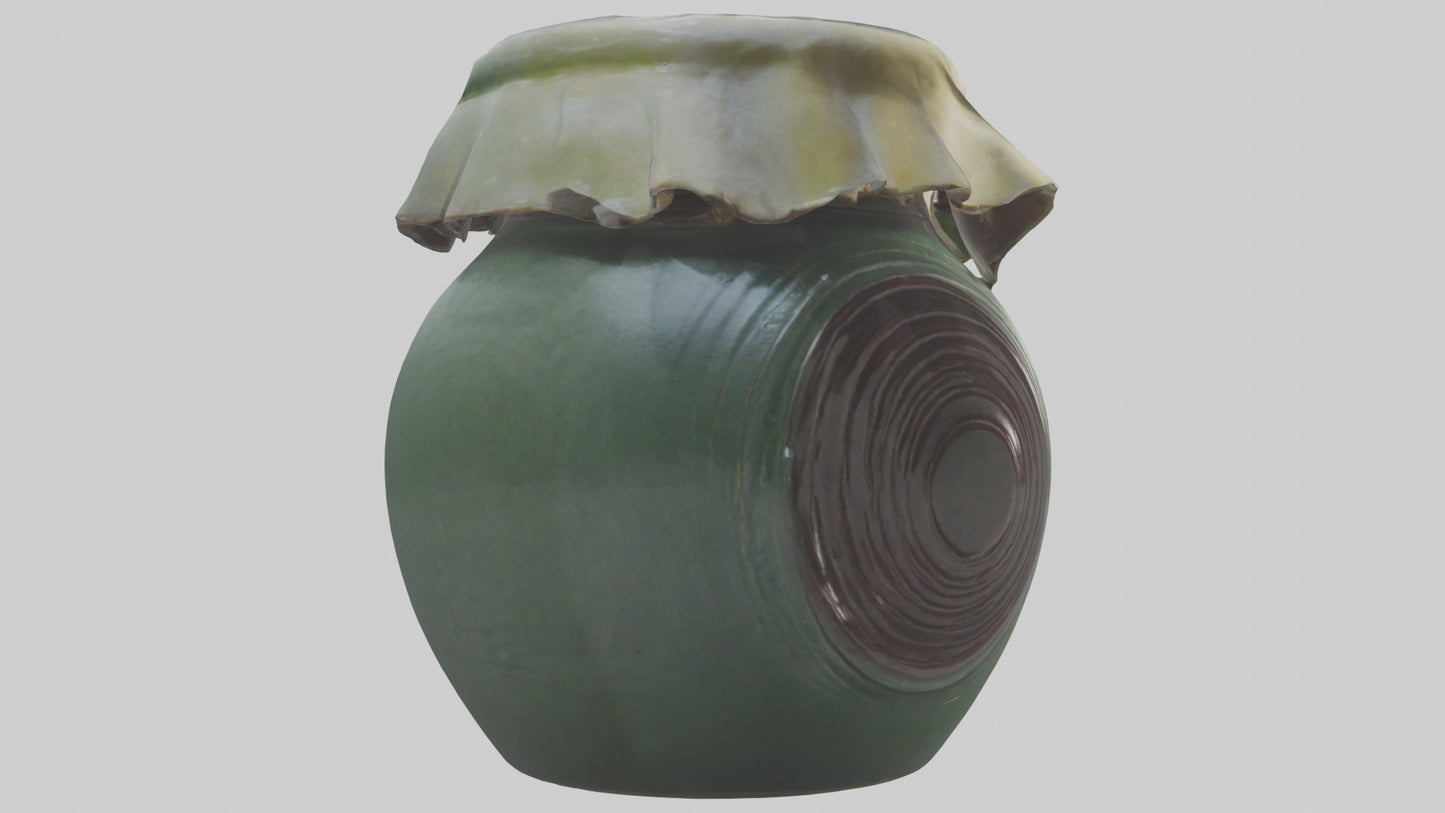 3D model Jam Jar model VR / AR / low-poly