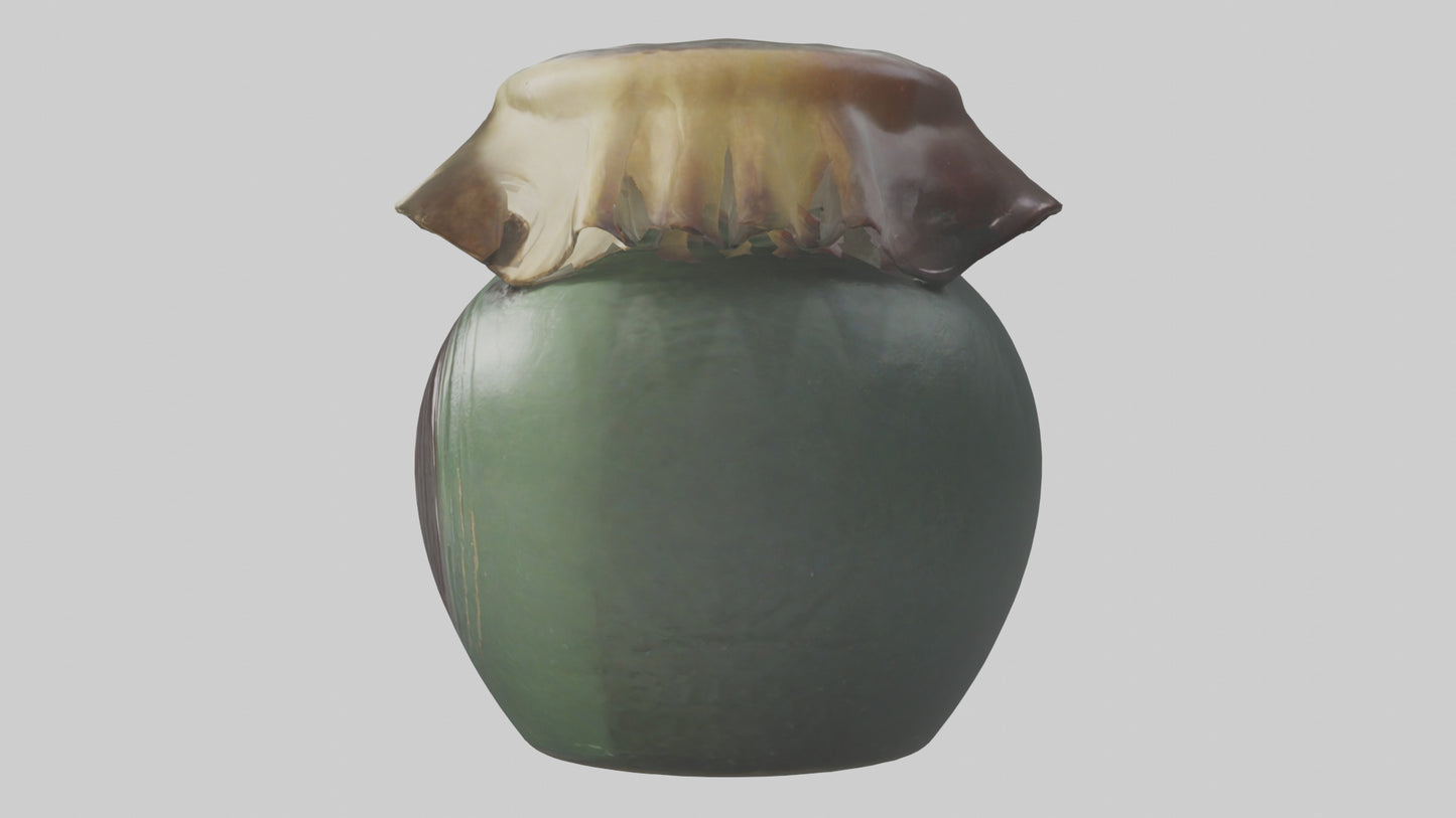 3D model Jam Jar model VR / AR / low-poly
