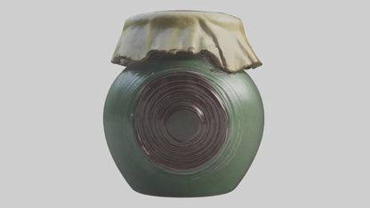 3D model Jam Jar model VR / AR / low-poly