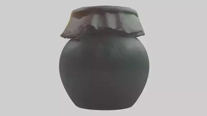 3D model Jam Jar model VR / AR / low-poly