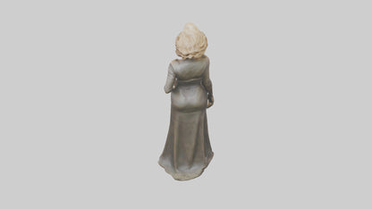 Jane Fonda statue model VR / AR / low-poly
