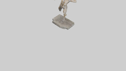 Javelin Thrower statue model VR / AR / low-poly