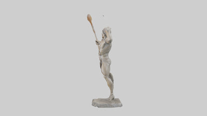 Javelin Thrower statue model VR / AR / low-poly