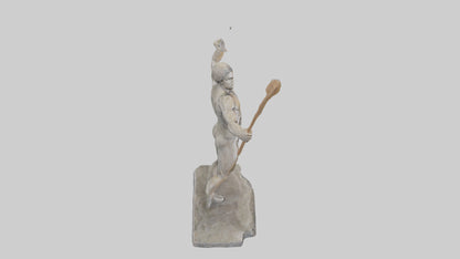 Javelin Thrower statue model VR / AR / low-poly