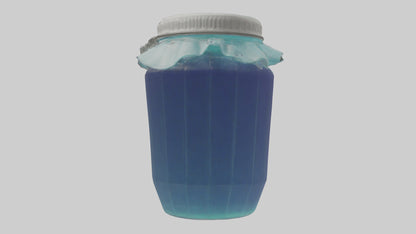 3D model Jelly Jar model VR / AR / low-poly