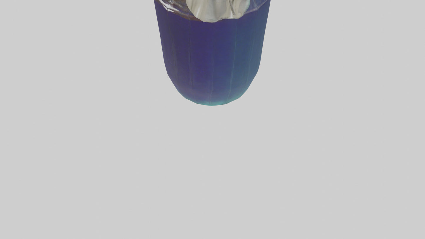 3D model Jelly Jar model VR / AR / low-poly