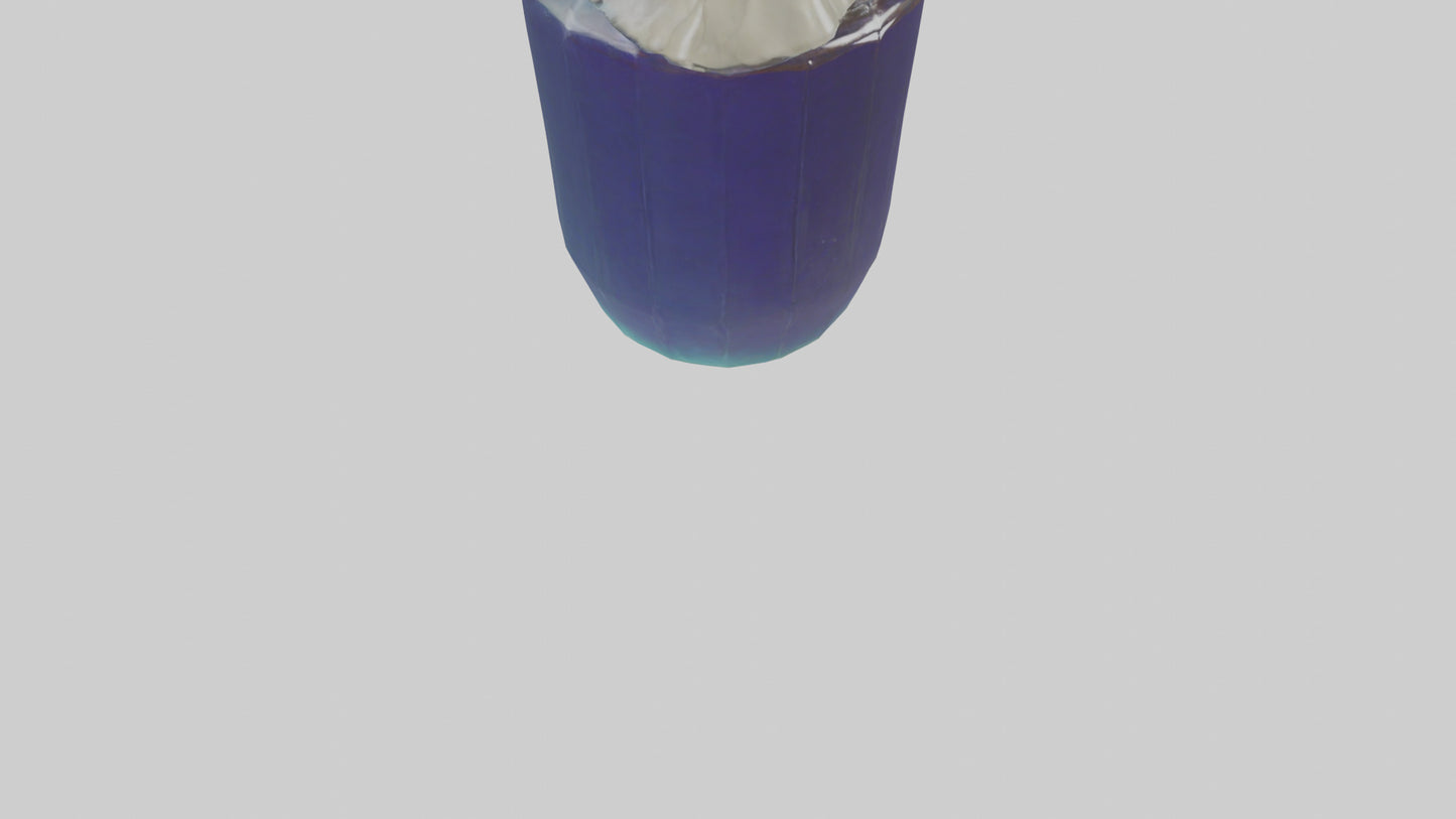 3D model Jelly Jar model VR / AR / low-poly