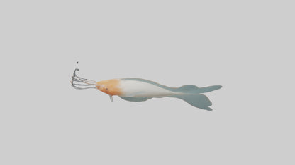 Jellynose Fish gliding model VR / AR / low-poly