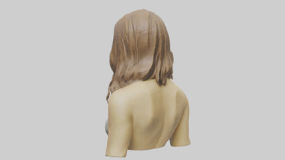 Jennifer Aniston statue model VR / AR / low-poly