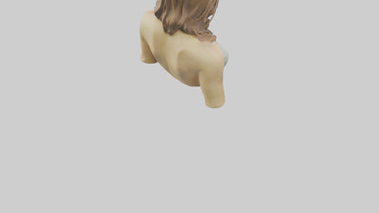 Jennifer Aniston statue model VR / AR / low-poly