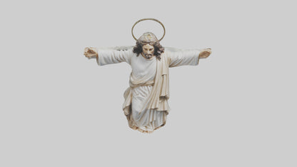 Jesus Christ statue model VR / AR / low-poly