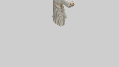 Jesus Christ statue model VR / AR / low-poly