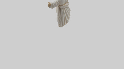 Jesus Christ statue model VR / AR / low-poly