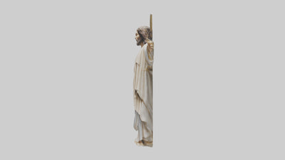 Jesus Christ statue model VR / AR / low-poly