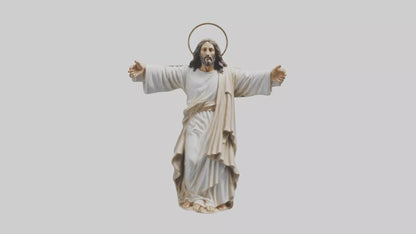 Jesus Christ statue model VR / AR / low-poly