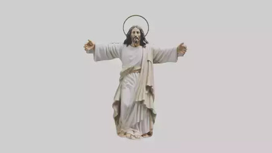Jesus Christ statue model VR / AR / low-poly