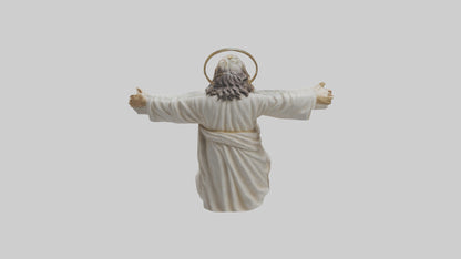 Jesus Christ statue model VR / AR / low-poly