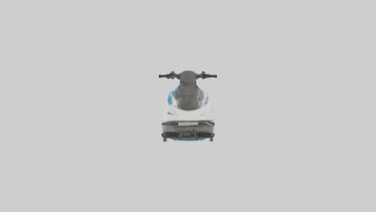 3D model Jet Ski model VR / AR / low-poly