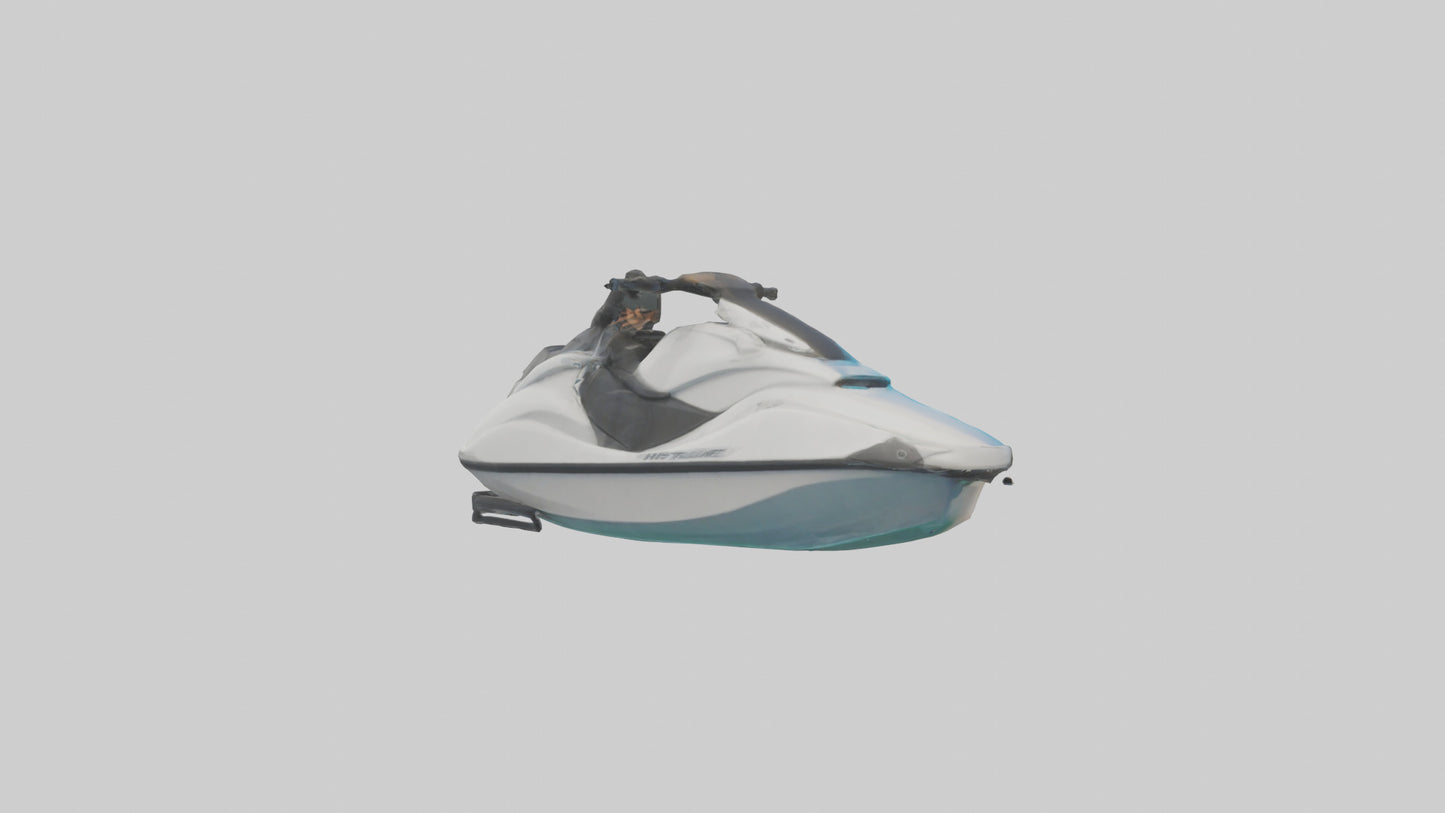 3D model Jet Ski model VR / AR / low-poly