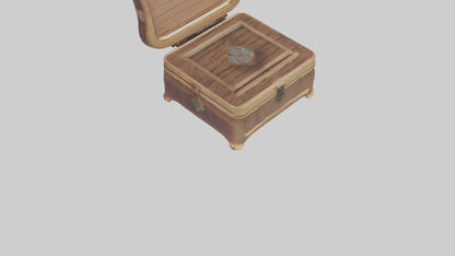 3D model Jewelry box model VR / AR / low-poly