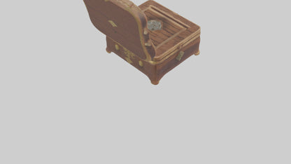 3D model Jewelry box model VR / AR / low-poly