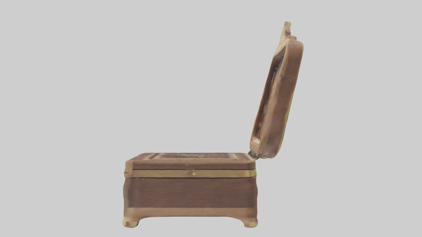 3D model Jewelry box model VR / AR / low-poly