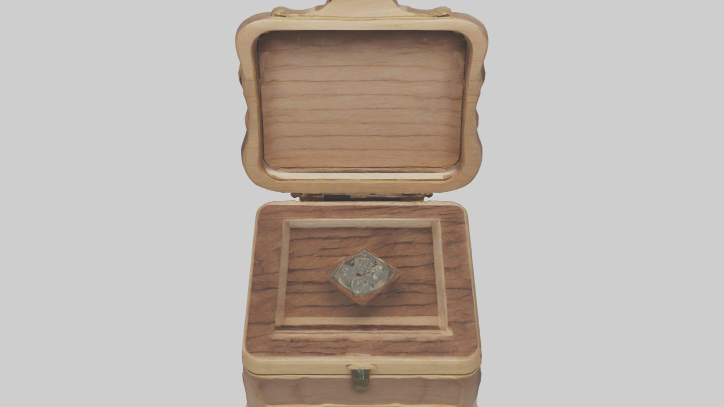 3D model Jewelry box model VR / AR / low-poly