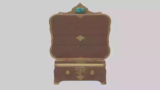 3D model Jewelry box model VR / AR / low-poly
