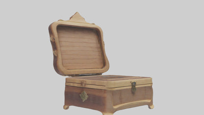 3D model Jewelry box model VR / AR / low-poly