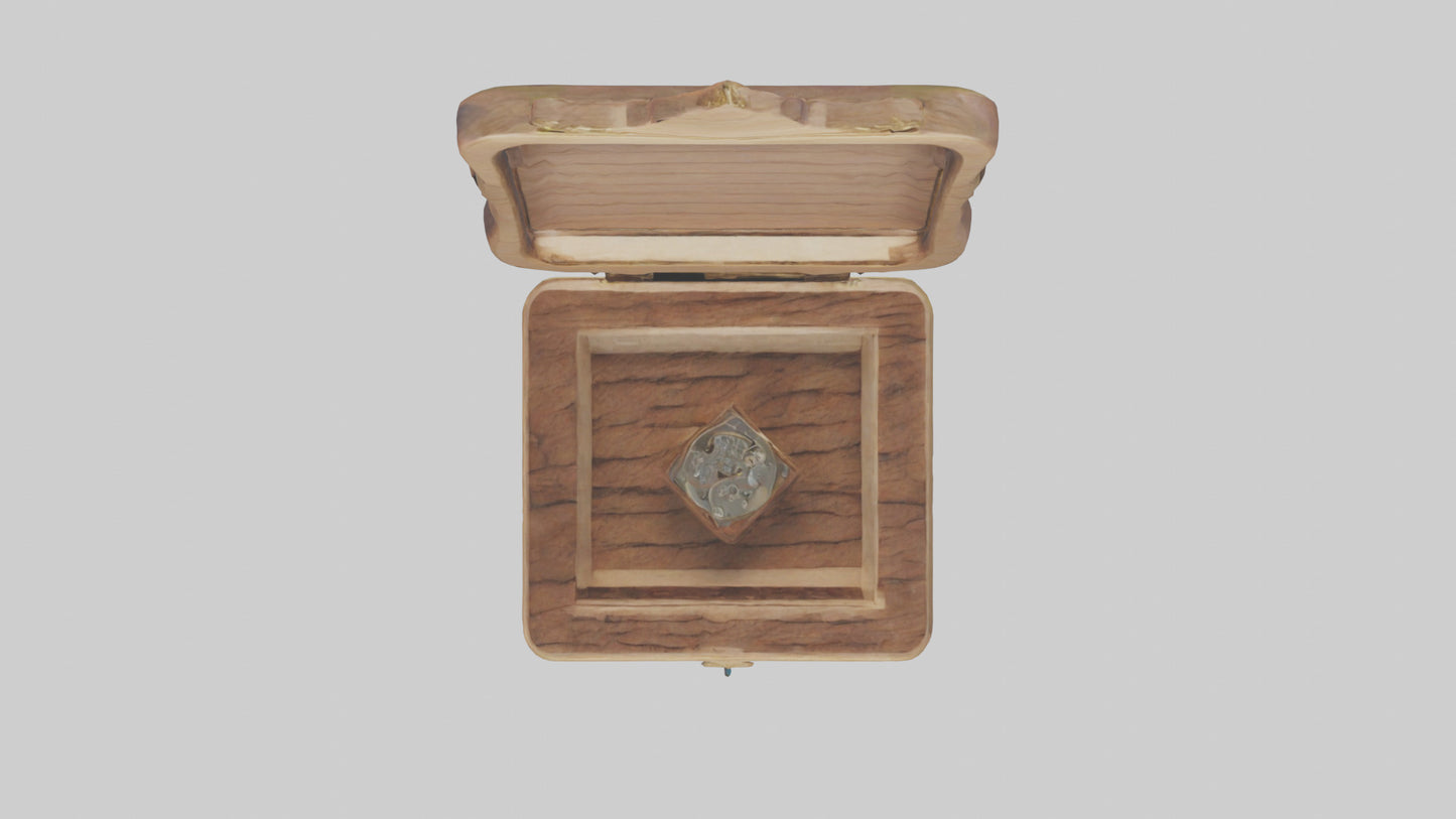 3D model Jewelry box model VR / AR / low-poly