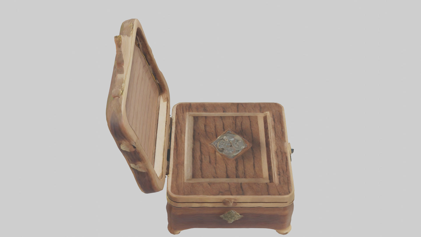 3D model Jewelry box model VR / AR / low-poly