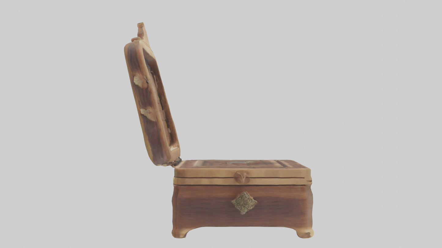 3D model Jewelry box model VR / AR / low-poly