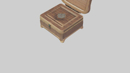 3D model Jewelry box model VR / AR / low-poly