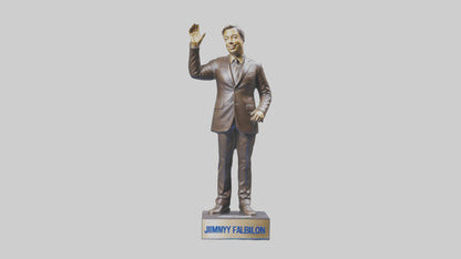 Jimmy Fallon statue model VR / AR / low-poly