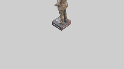 Jimmy Fallon statue model VR / AR / low-poly