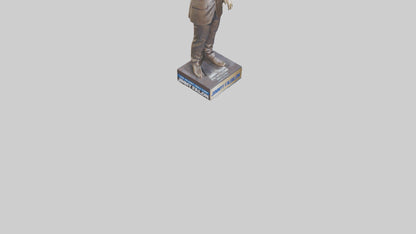 Jimmy Fallon statue model VR / AR / low-poly