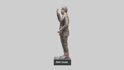 Jimmy Fallon statue model VR / AR / low-poly