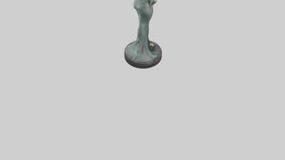 Joan Crawford statue model VR / AR / low-poly