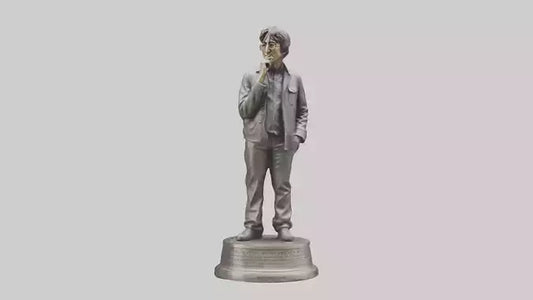 John Lennon statue model VR / AR / low-poly