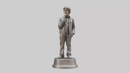 John Lennon statue model VR / AR / low-poly