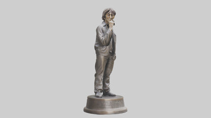 John Lennon statue model VR / AR / low-poly