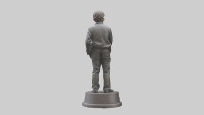 John Lennon statue model VR / AR / low-poly