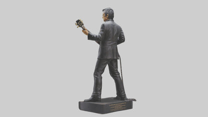 Johnny Cash statue model VR / AR / low-poly