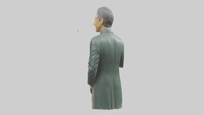 Jon Stewart statue model VR / AR / low-poly