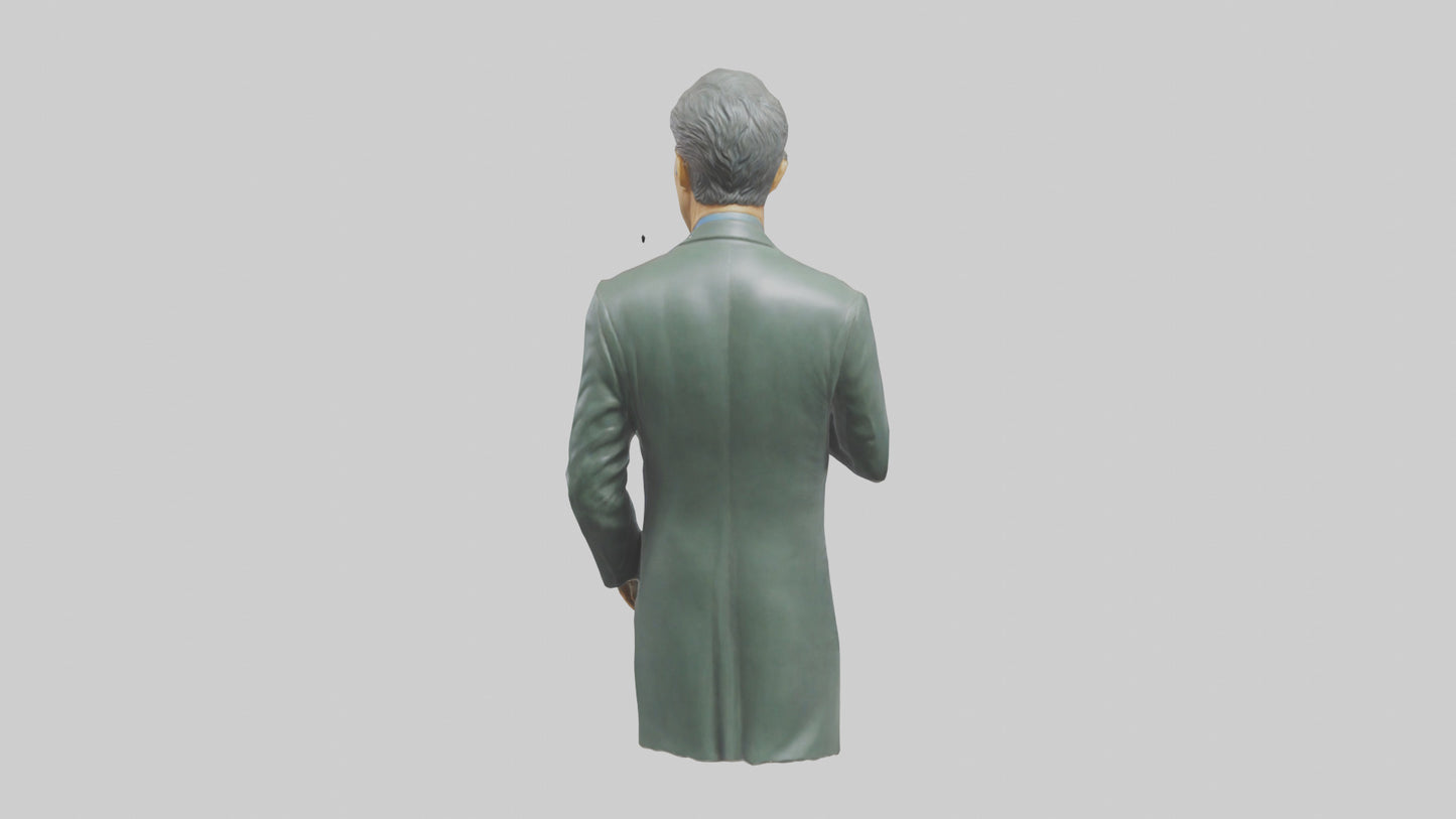 Jon Stewart statue model VR / AR / low-poly