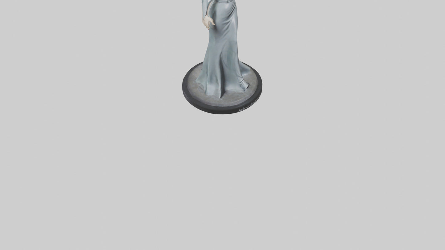 Judy Garland statue model VR / AR / low-poly