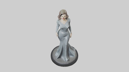 Judy Garland statue model VR / AR / low-poly